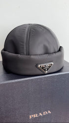 Prada Padded Re-Nylon Beanie Hat - M