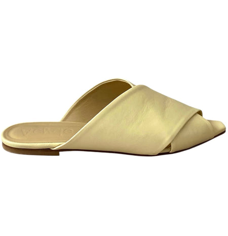 Aeyde Yellow Flat Sandals