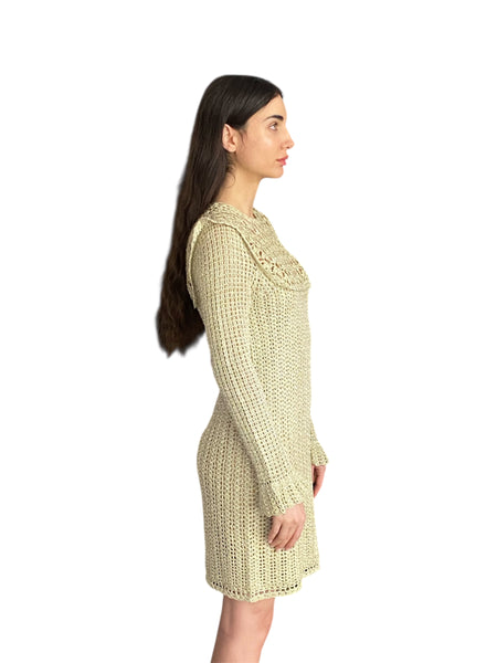 Doen Videya Crochet Knit Dress