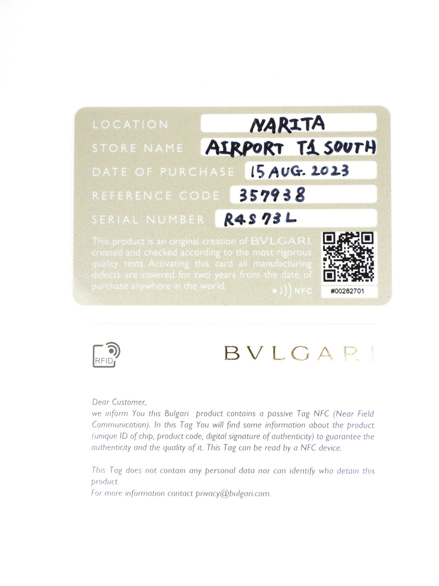 Bulgari 18k White Gold and Diamond Bvlgari Bvlgari Necklace