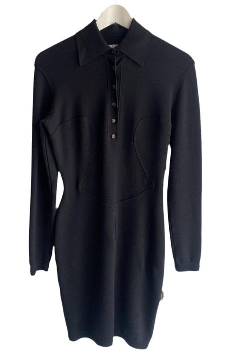Alaia 1980s Knit Jersey Dress