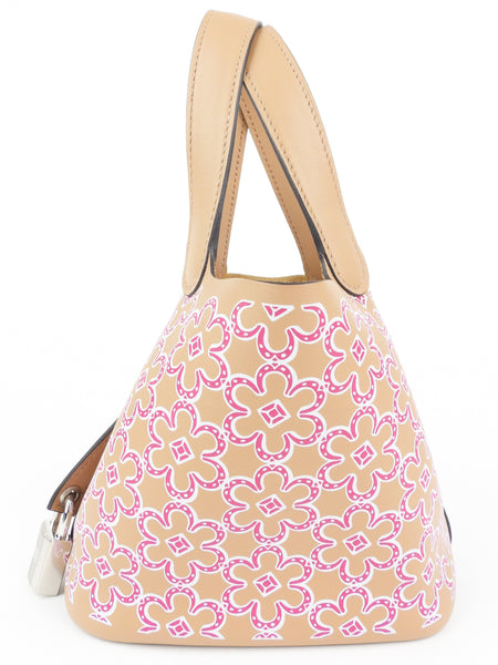 Hermès 2022 Swift Lucky Daisy Micro Picotin Lock 14 - Neutrals Mini Bags,  Handbags - HER478856