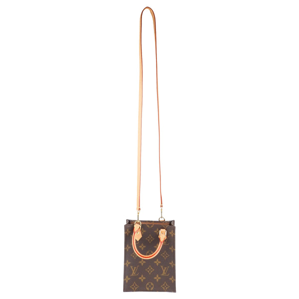 Louis Vuitton Monogram Sac Plat PM - Brown Totes, Handbags - LOU795815