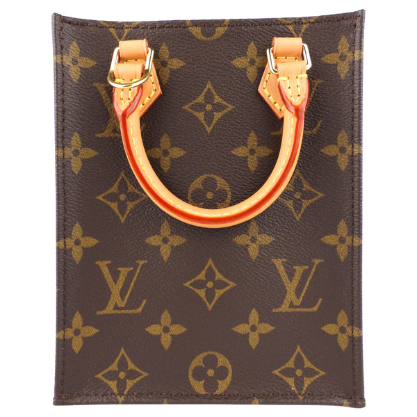 Luxury Patches~ 9" Circular Tan LV Embroidered on Brown Monogram Denim