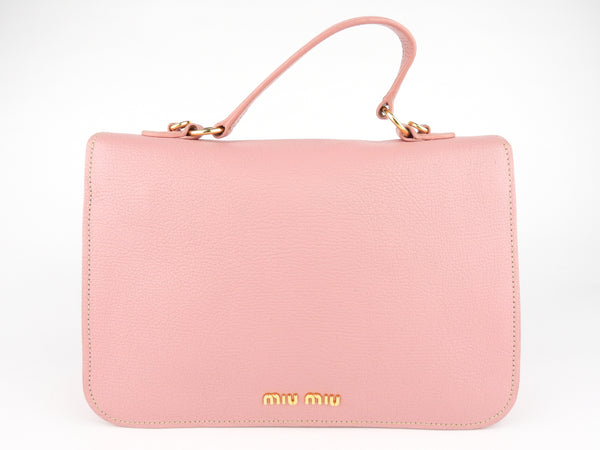 Miu Miu Madras 2 tone Red/Pink Bag. Great condition, no scratch or dirt.