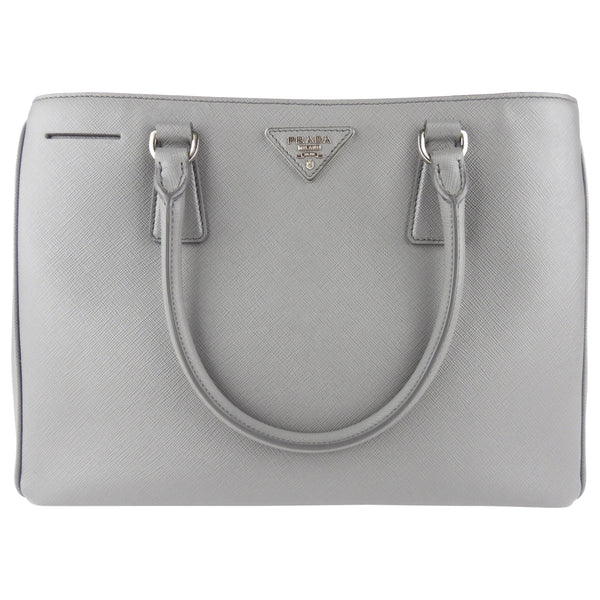 Prada Gardener's Tote Saffiano Leather Medium Neutral 2139601