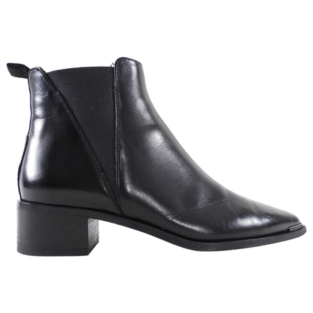 Acne Studios Black Leather Pointed Jensen Boots - 36
