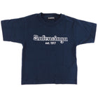 Balenciaga Kids Navy Logo T Shirt - 2Y
