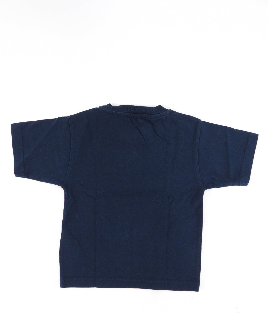 Balenciaga Kids Navy Logo T Shirt - 2Y
