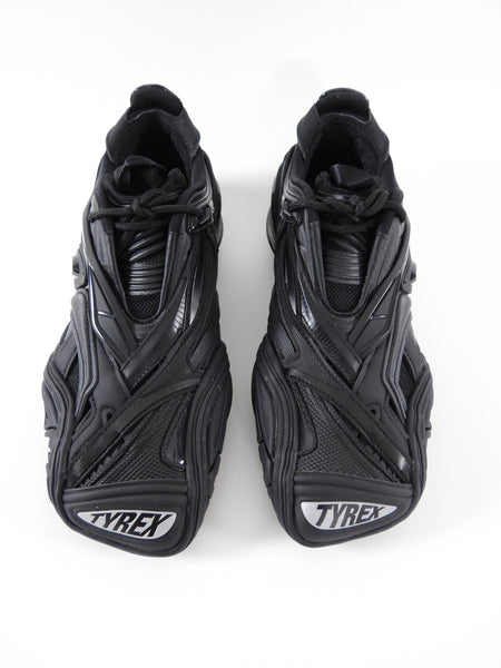 Balenciaga tyrex 美品　38 NEW Size 38 Balenciaga Unisex Black Red Low Top Leather