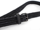 Brunello Cucinelli Black Braided Leather Belt - M / L