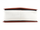 Celine Ivory and Brown Leather Frame Shoulder Bag