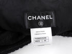 Chanel 2013 Fall Black Tweed Runway Coat Dress - L / XL