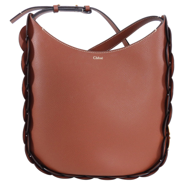 Chloe Brown Leather Darryl Medium Hobo Bag – I MISS YOU VINTAGE