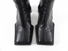 Eytys Black Leather Gaia Ankle Boots - 37 / 7