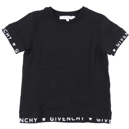 Givenchy Baby Black Logo Tee - 4mos