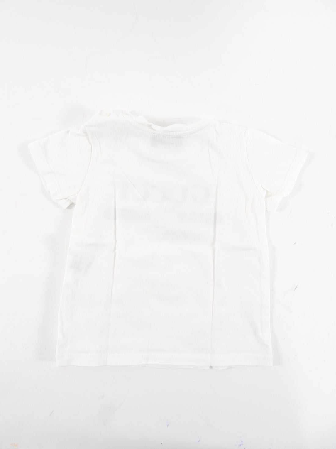 Gucci Baby White Logo Infant T Shirt - 12/18