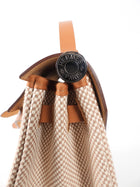 Hermes Herbag Zip 31 Retourne Toile Criss Viking and Vache Hunter