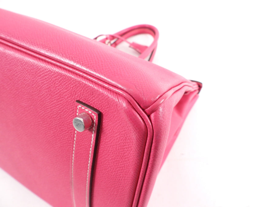 Hermes Birkin Bag 35 Rose Tyrien Candy Hot Pink Epsom PHW