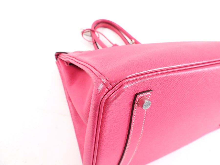 Hermes Birkin Bag 35 Rose Tyrien Candy Hot Pink Epsom PHW