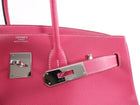 Hermes Birkin Bag 35 Rose Tyrien Candy Hot Pink Epsom PHW