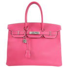 Hermes Birkin Bag 35 Rose Tyrien Candy Hot Pink Epsom PHW