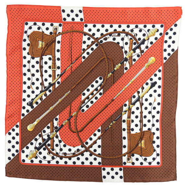 HERMES カシシル140  Clic-Clac a Pois Clic-clac à pois blue, black - Hermès Scarf Details | Scarf Sage