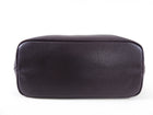 Longchamp Le Pliage Leather Dark Purple Bag