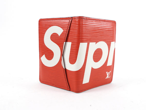 Louis Vuitton x Supreme Limited Edition Epi Pocket Organizer