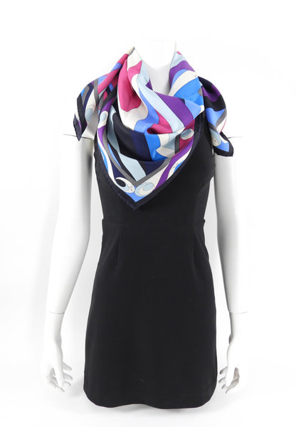 Printed silk twill scarf in multicoloured - Pucci