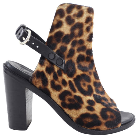Rag & Bone Leopard Calf Block Heel Shoes - 37
