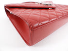 Saint Laurent Red Tri-Quilt Small Envelope Bag