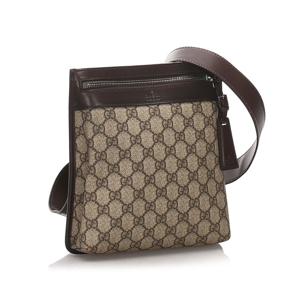 Gucci GG Supreme crossbody bag - ShopStyle