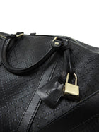 Gucci Black Diamante Large Duffle Travel Bag