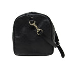 Gucci Black Diamante Large Duffle Travel Bag