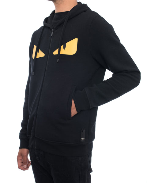 Yellow deals fendi hoodie