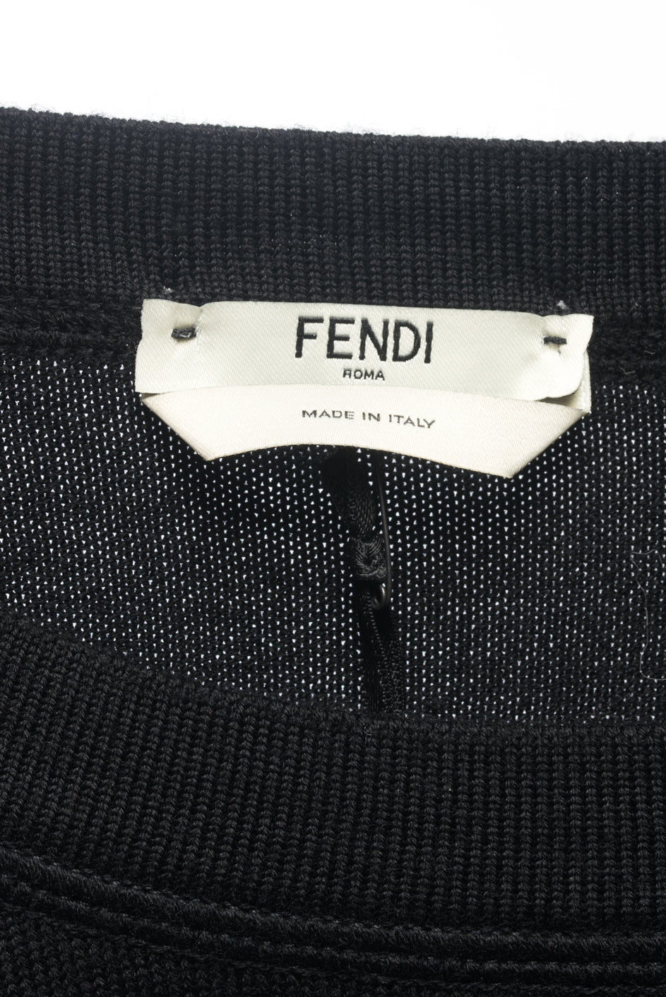 Fendi Black and Pink Knit Monster Bag Bug Fur Eyes Sweater - 4