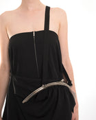 Yohji Yamamoto Vintage 2001 Black Convertible Bag / Skirt / Dress