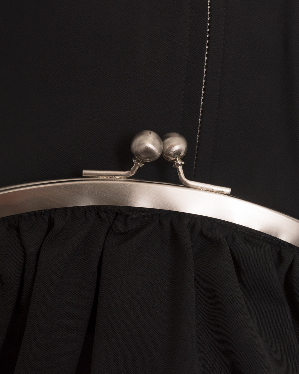 Yohji Yamamoto Vintage 2001 Black Convertible Bag / Skirt / Dress