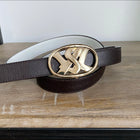 Yves Saint Laurent YSL Reversible White Brown Belt - 90 / 36