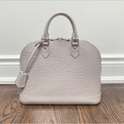 Louis Vuitton Epi Gris Grey Alma PM Bag
