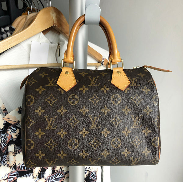 Louis Vuitton Cuir Orfèvre Leather Speedy Doctor 25 Bag