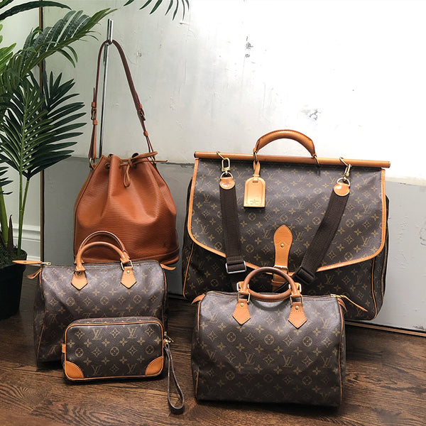 Louis Vuitton Authentic Epi Leather NeoNoè GM Bucket Bag in Brown Rust