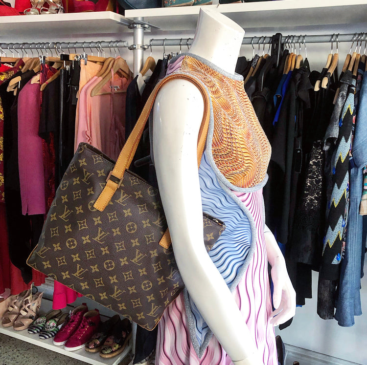 Louis Vuitton Cabas Piano Monogram Small Tote Bag