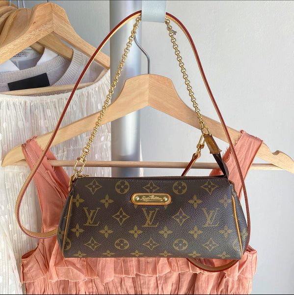 Louis Vuitton Monogram Pochette Eva – My Haute