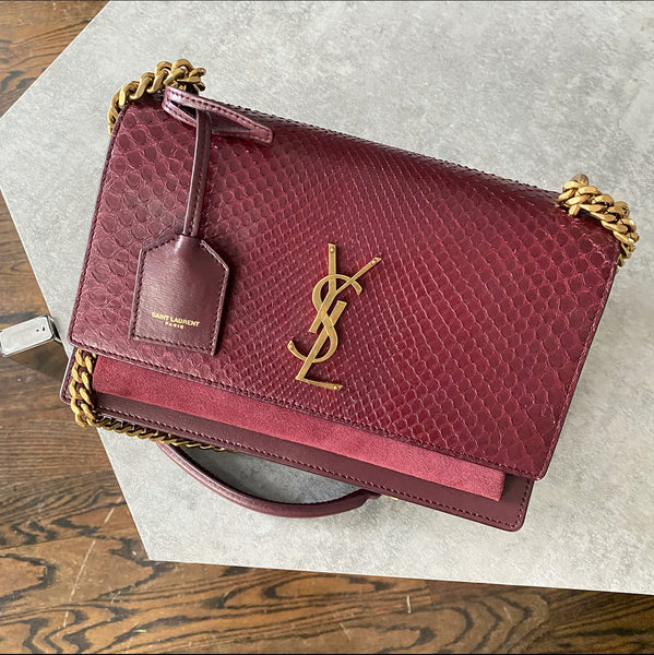 YSL sunset bag in beige. With box and dust bag🤎✨ cash on delivery ava