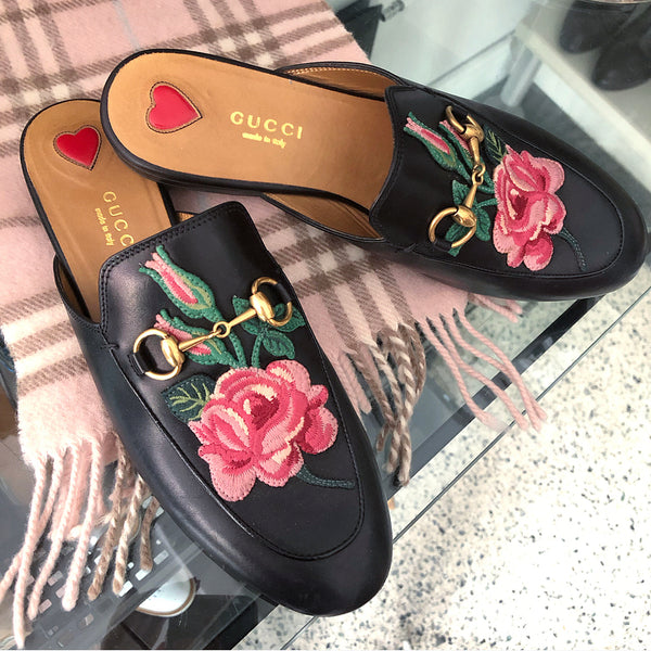 Gucci 2025 rose princetown