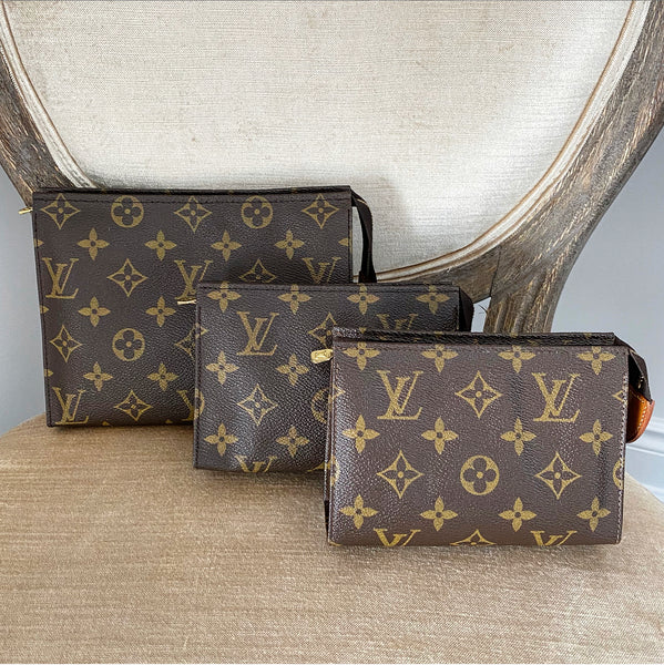 Louis Vuitton Monogram Toiletry Pouch 19 – QUEEN MAY