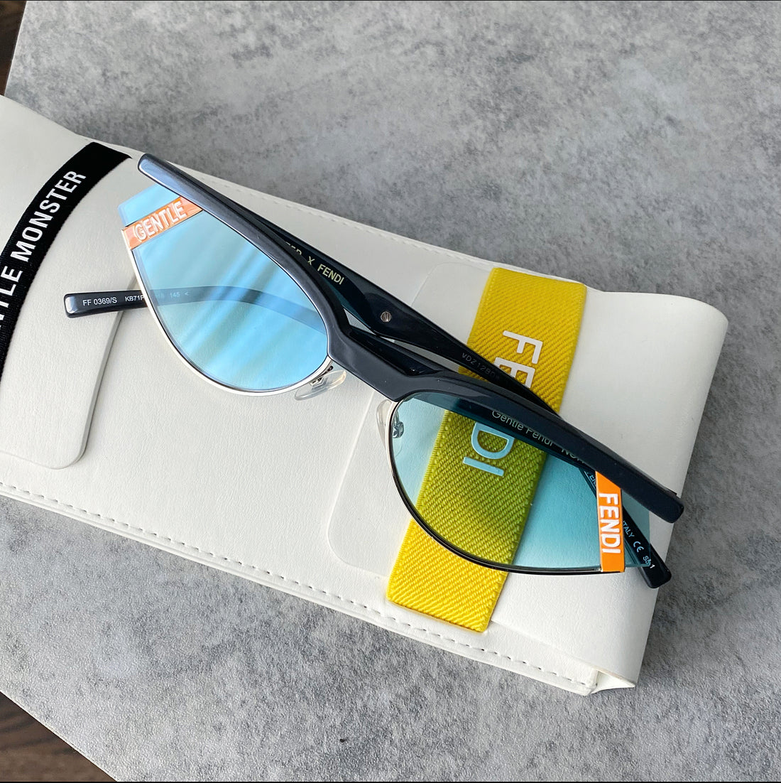 Fendi x Gentle Monster No.1  Blue Sunglasses