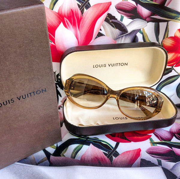 Louis Vuitton Brown Glitter Soupcon Sunglasses Louis Vuitton | The Luxury  Closet